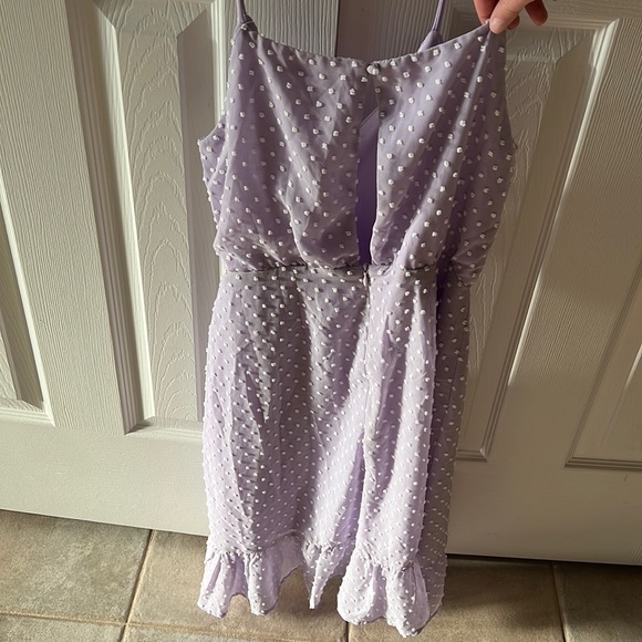 Cute purple sun dress. NWT. - Picture 4 of 4